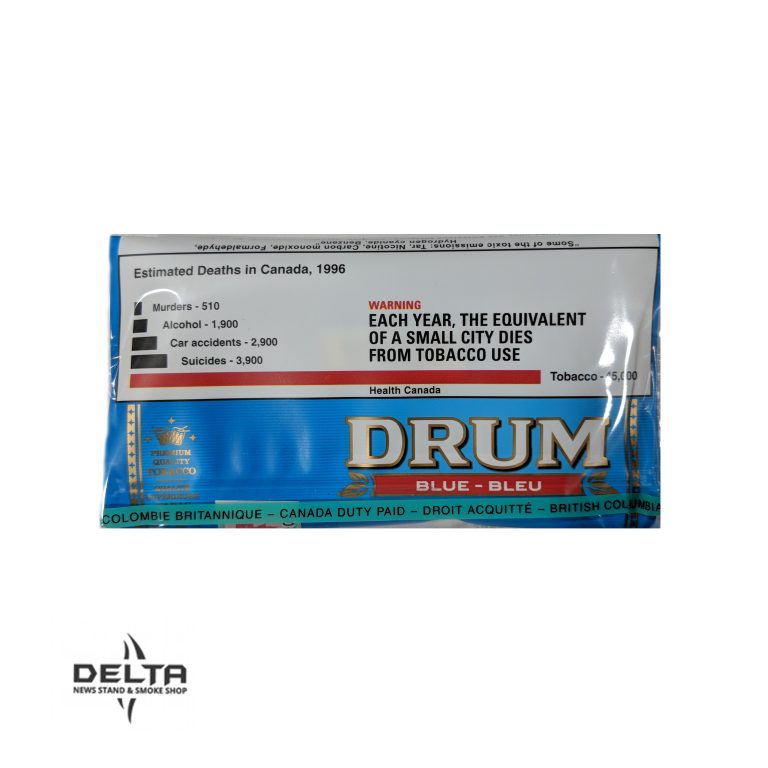 Drum Tobacco Light Blue Delta News Stand & Smoke Shop